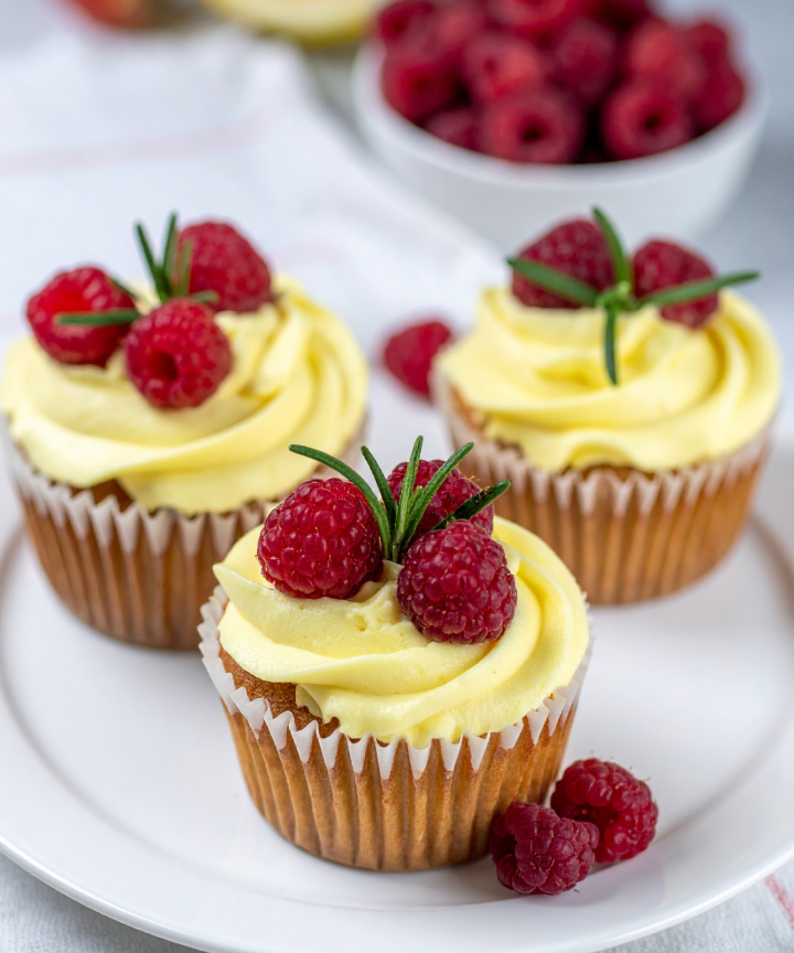 Hallonmuffins